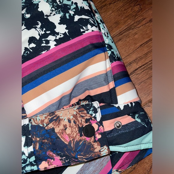 NEW Free People Movement Bunny Slope Floral Puffer Jacket Size Large - Picture 14 of 16